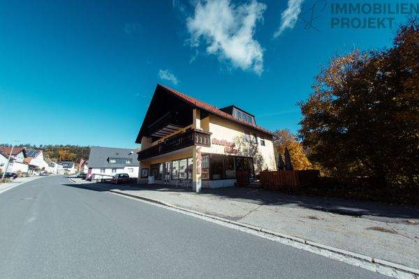 Ansicht von der Straße