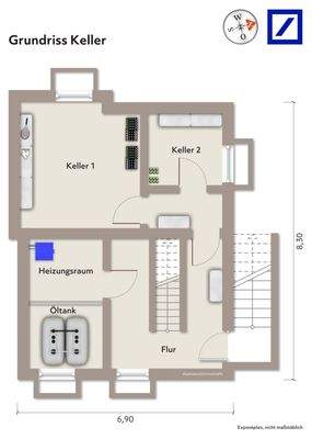 Grundriss Keller