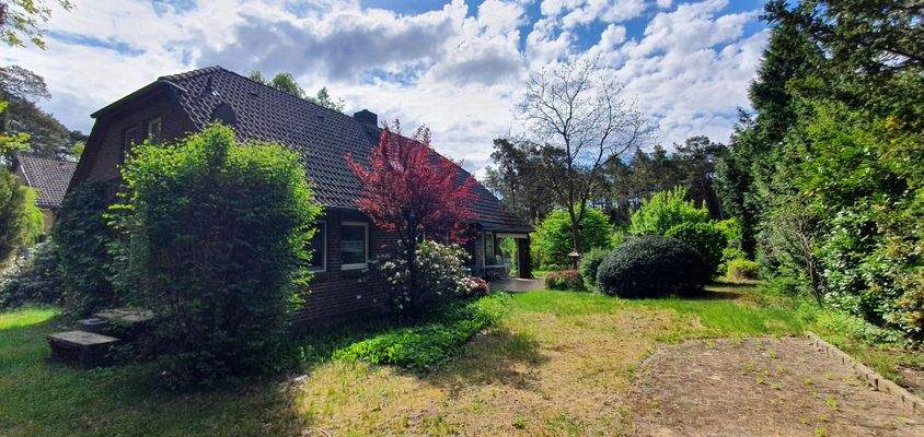 rückwärtige Ansicht, Garten