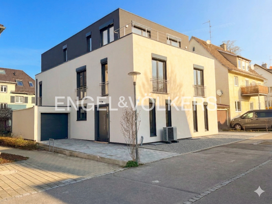 Moderne Außenansicht