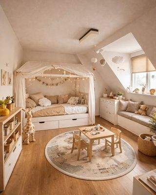 Kinderzimmer KI Bild