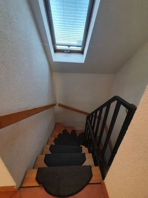 Treppenaufgang Maisonette 