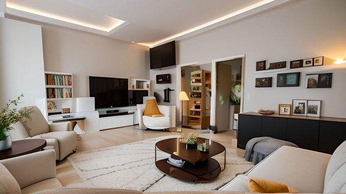 Wohnzimmer EG Homestaging