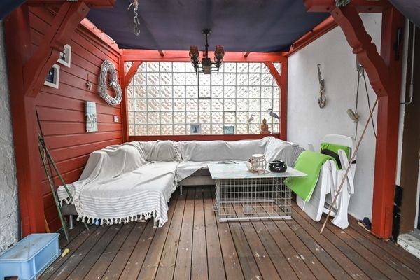 überdachte Terrasse