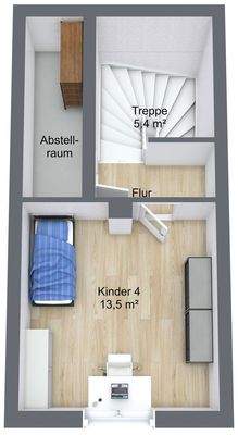 Grundriss Dachgeschoss