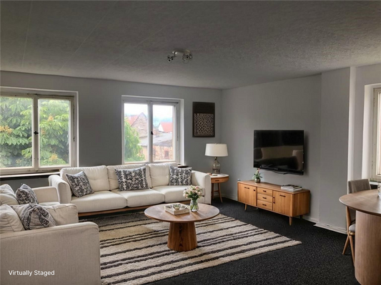 Wohnzimmer - virtually staged