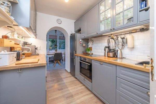 Zeitlose Landhausküche