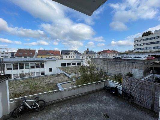 Ausblick Schlafzimmer