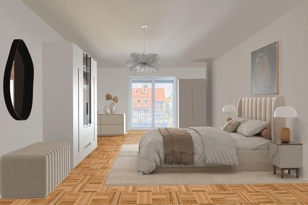 Visualisierung Schlafzimmer