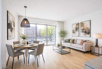 Wohnbereich - KI-basiert möbliert 