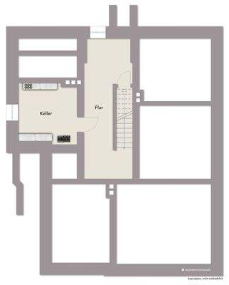 Grundriss Keller
