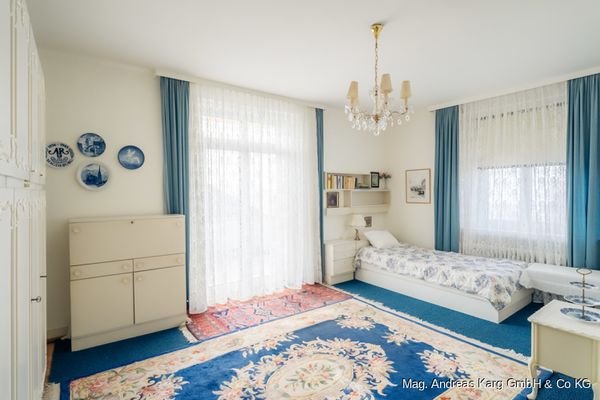 Zimmer blau