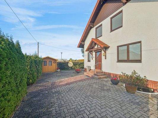 Hausansicht - Eingang