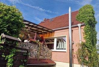 Haus Seitenansicht