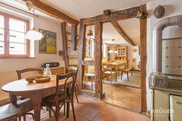 Blickwinkel zum Essbereich