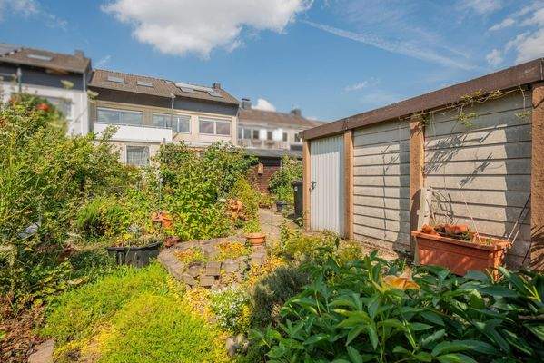 Hinterer Gartenbereich