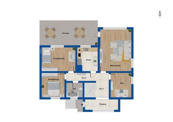 Grundriss - Erdgeschoss