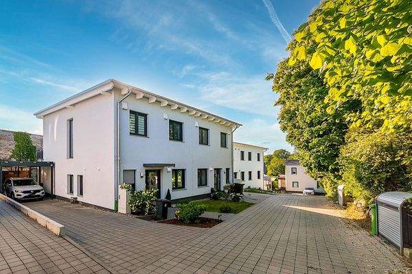 Nachbarhäuser der Wohnanlage