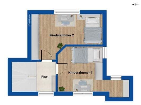 Grundriss Obergeschoss