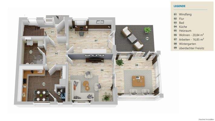 Haus 1 Grundriss Erdgeschoss