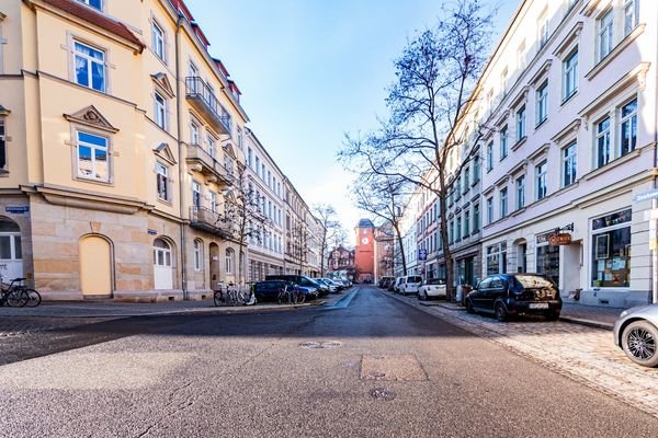 Blick in die Straße