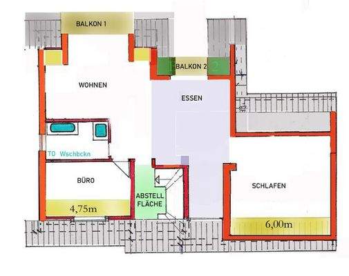 Großzügige Gestaltung