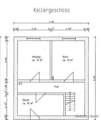 Grundriss Kellergeschoss