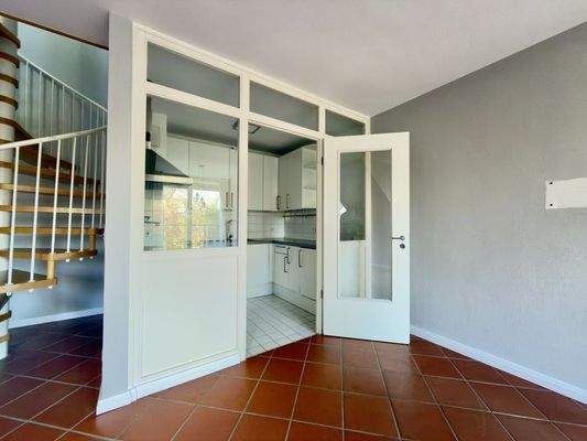 Gläserne Wohnküche 