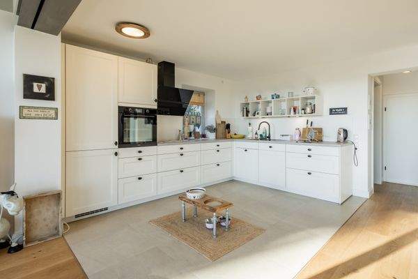 Offene Küche im Erdgeschoss