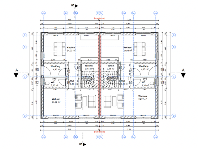 Doppelhaus-Hälfte als Ausbauhaus in der Gartenstadt ERIKA Laubusch - Bild 3