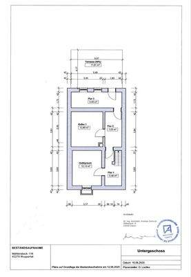 Grundriss Untergeschoss 