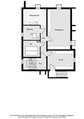 Grundriss Kellergeschoss