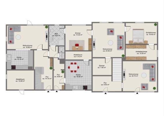 Grundriss Erdgeschoss (skizzenhaft)