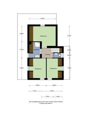 Plattegrond 137 verd Bruinisse
