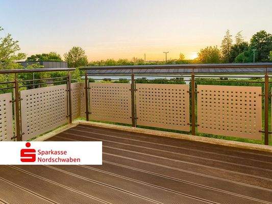 Balkon mit Süd-West-Ausrichtung - Sonne von früh bis spät