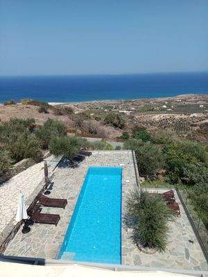 Ostkreta, Roussa Ekklisia: Moderne Luxusvilla in Meeresnähe zu verkaufen