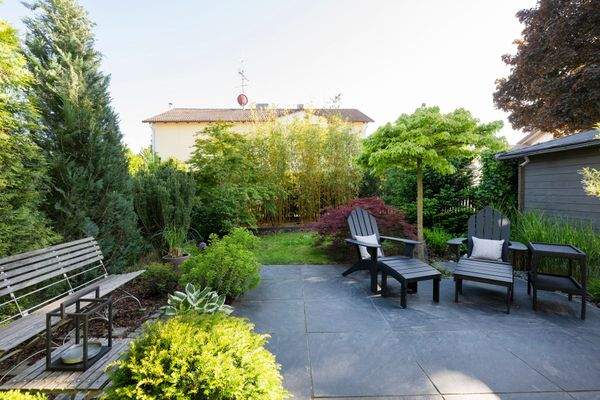 Einladender Gartenblick – Entspannung inklusive