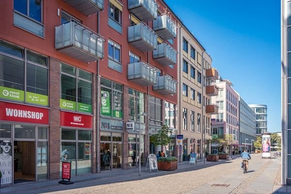 Blick in die Webergasse