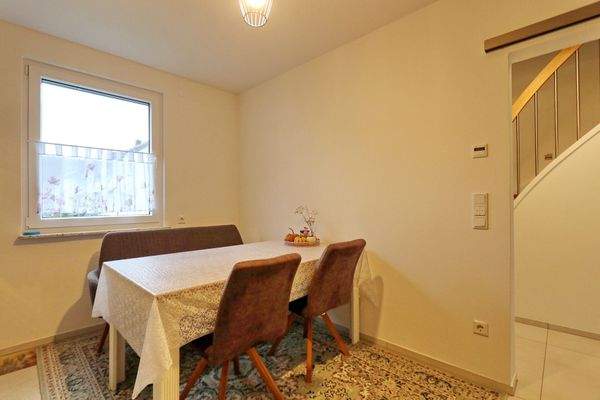 mit Fußbodenheizung