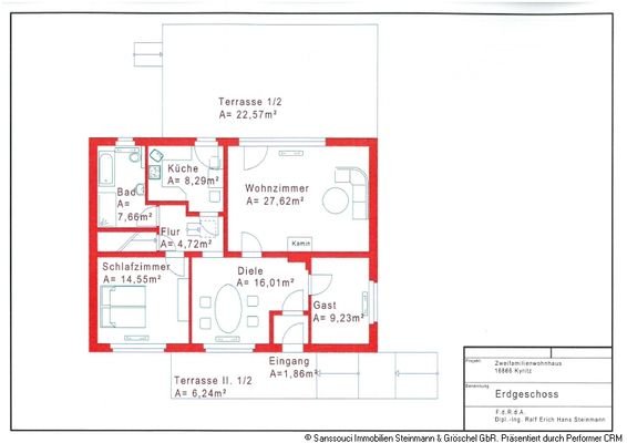 Grundriss Erdgeschoss