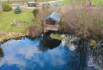 Fischerhütte im Dezember 