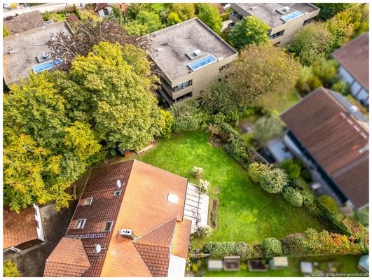 Blick auf den Garten