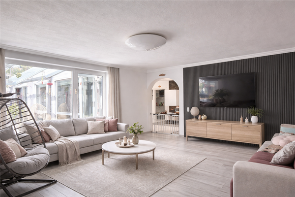 Wohnzimmer - virtually staged