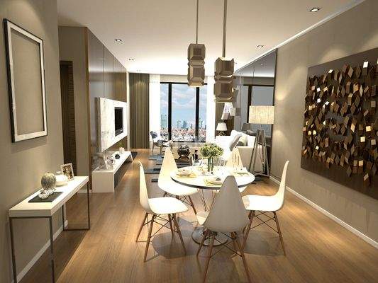 Apartments 900 Meters from the Coastline in Beşiktaş Istanbul