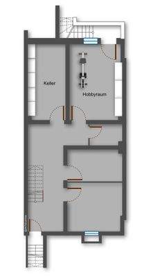 Grundriss Souterrain