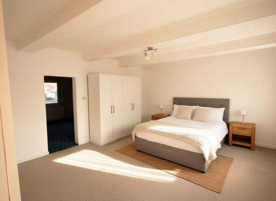 Schlafzimmer - mit KI bearbeitet