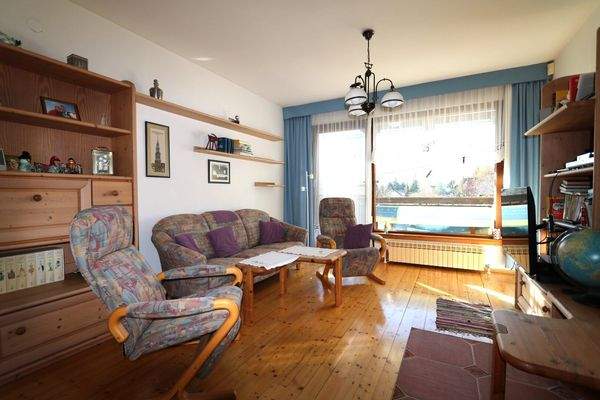 Wohn-/Esszimmer mit toller Aussicht