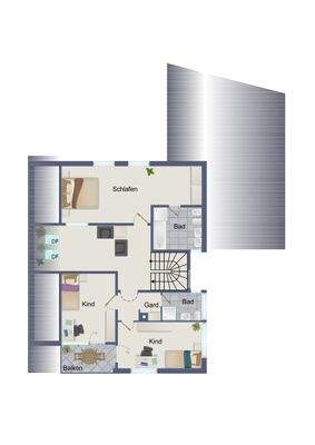 Grundriss DG