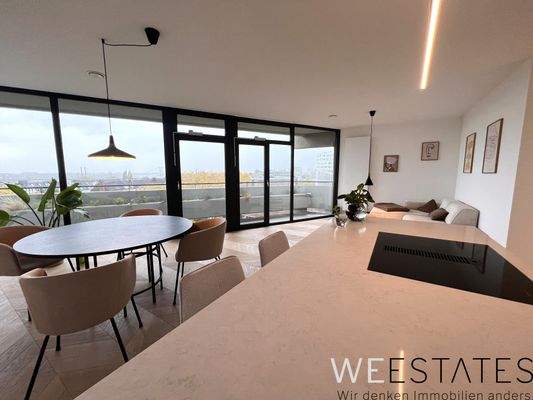 Blick aus der Küche 