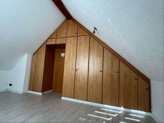 Einbauschrank im Schlafzimmer